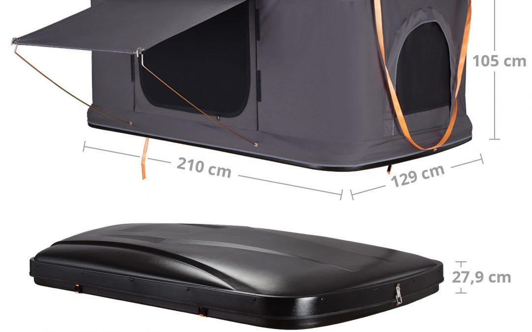 Auto Dach Zelt  2 Personen Hartschale ABS Automatik Box