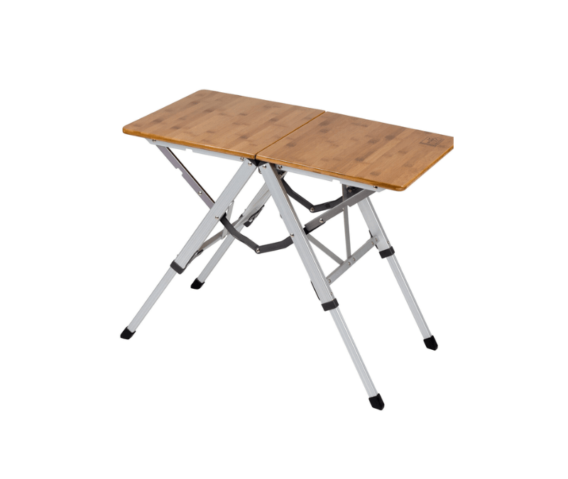 Camping Gartentisch Klapptisch Falttisch Alu Bambus