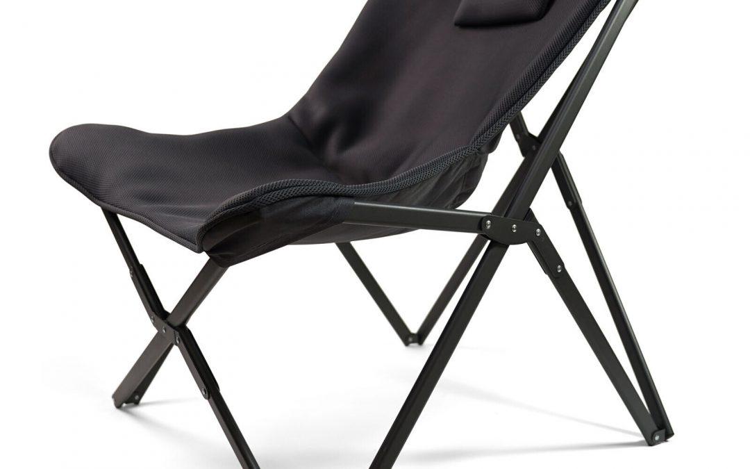 Camping Stuhl Lounge Butterfly Chair Falt Sessel Stahl 120kg